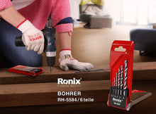 Load image into Gallery viewer, RH5584 Set drill bit 6 pcs Ronix
